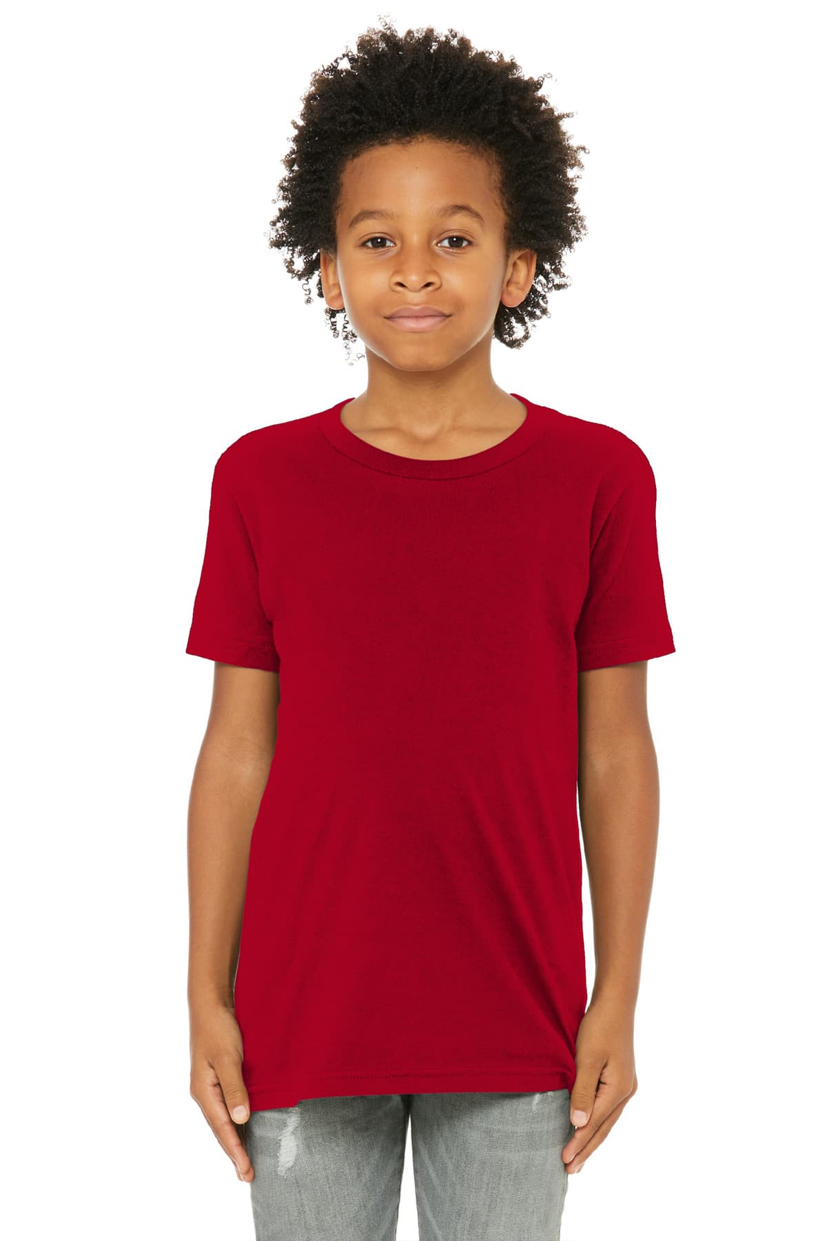 BELLA+CANVAS ® Youth Jersey Short Sleeve Tee. BC3001Y thumbnail 5