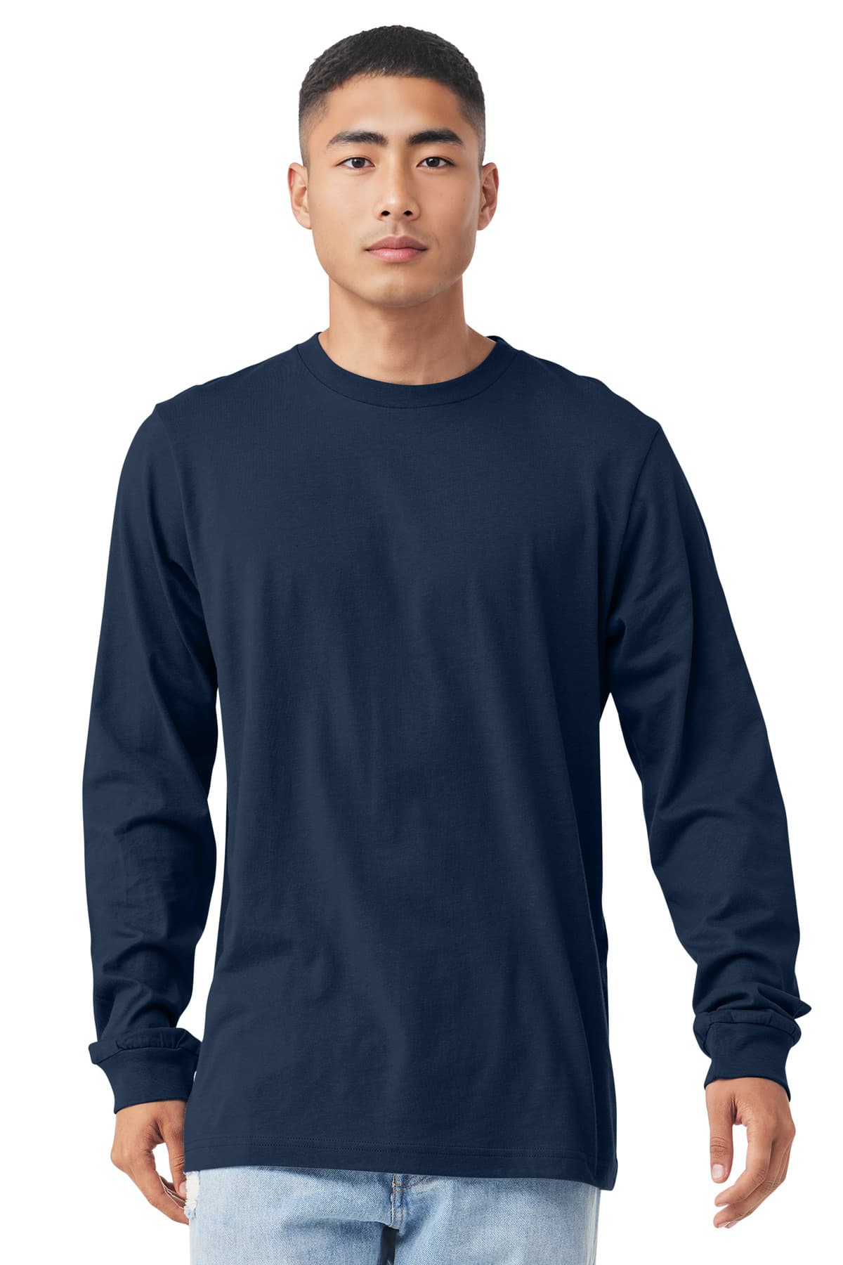 BELLA+CANVAS ® Unisex Jersey Long Sleeve Tee. BC3501 thumbnail 4