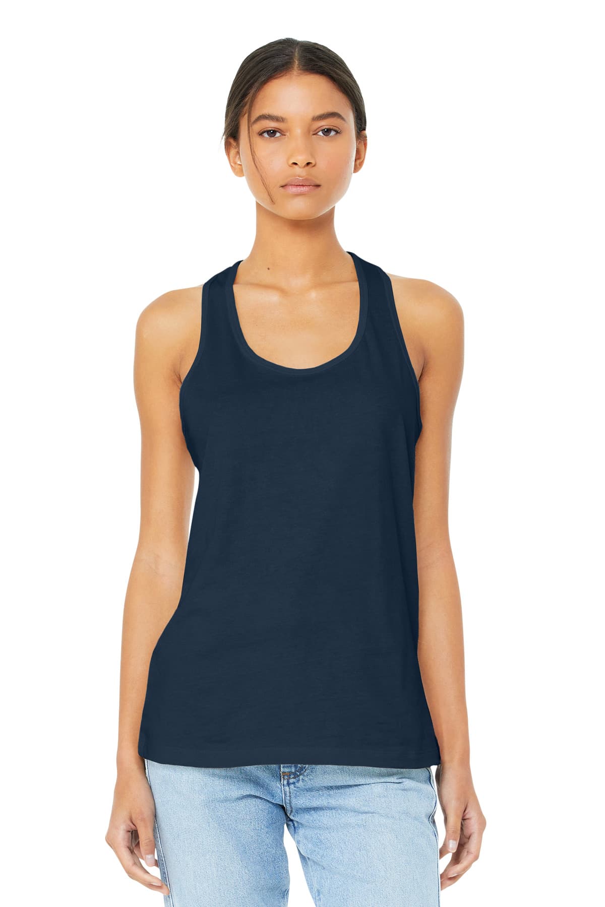 BELLA+CANVAS ® Women's Jersey Racerback Tank. BC6008 thumbnail 5