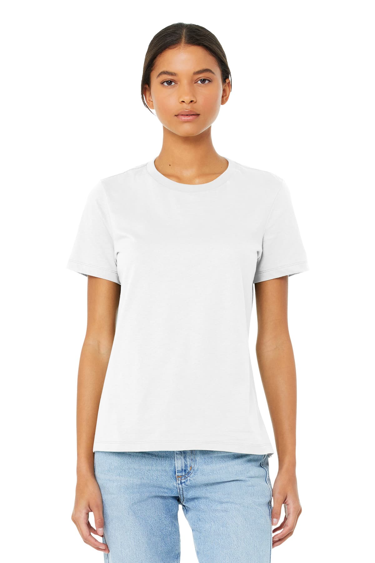 BELLA+CANVAS ® Women's Relaxed Jersey Short Sleeve Tee. BC6400 thumbnail 3