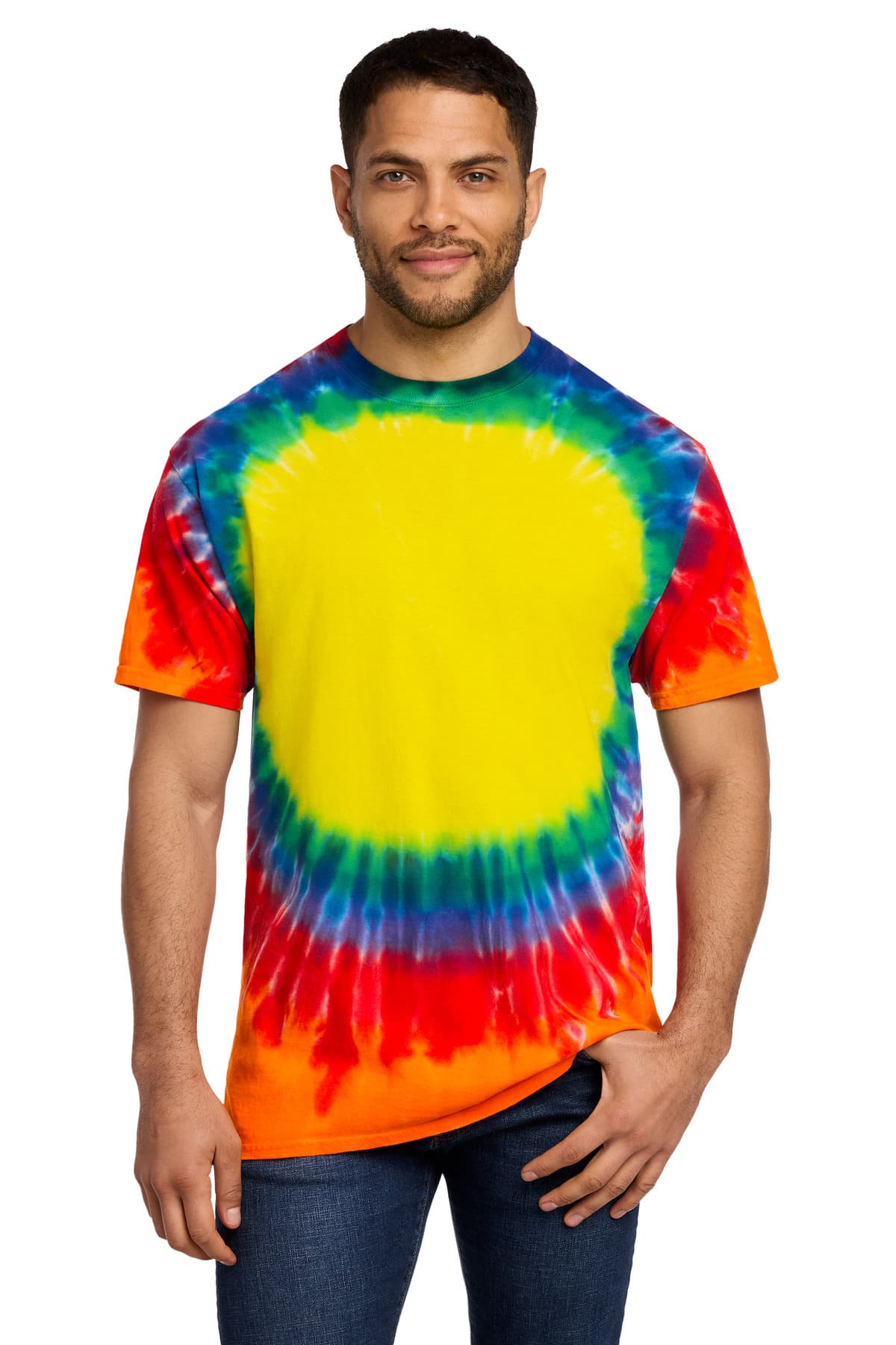 Port & Co  Window Tie-Dye Tee. PC149 thumbnail 2