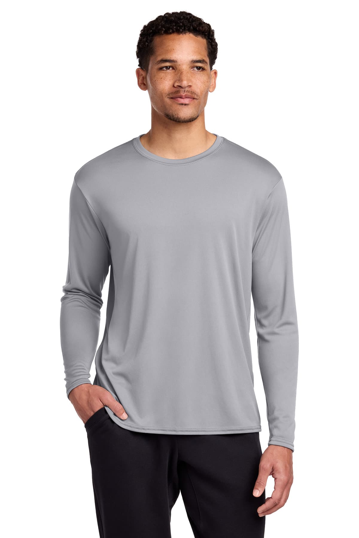 Port & Co  Long Sleeve Performance Tee. PC380LS thumbnail 3