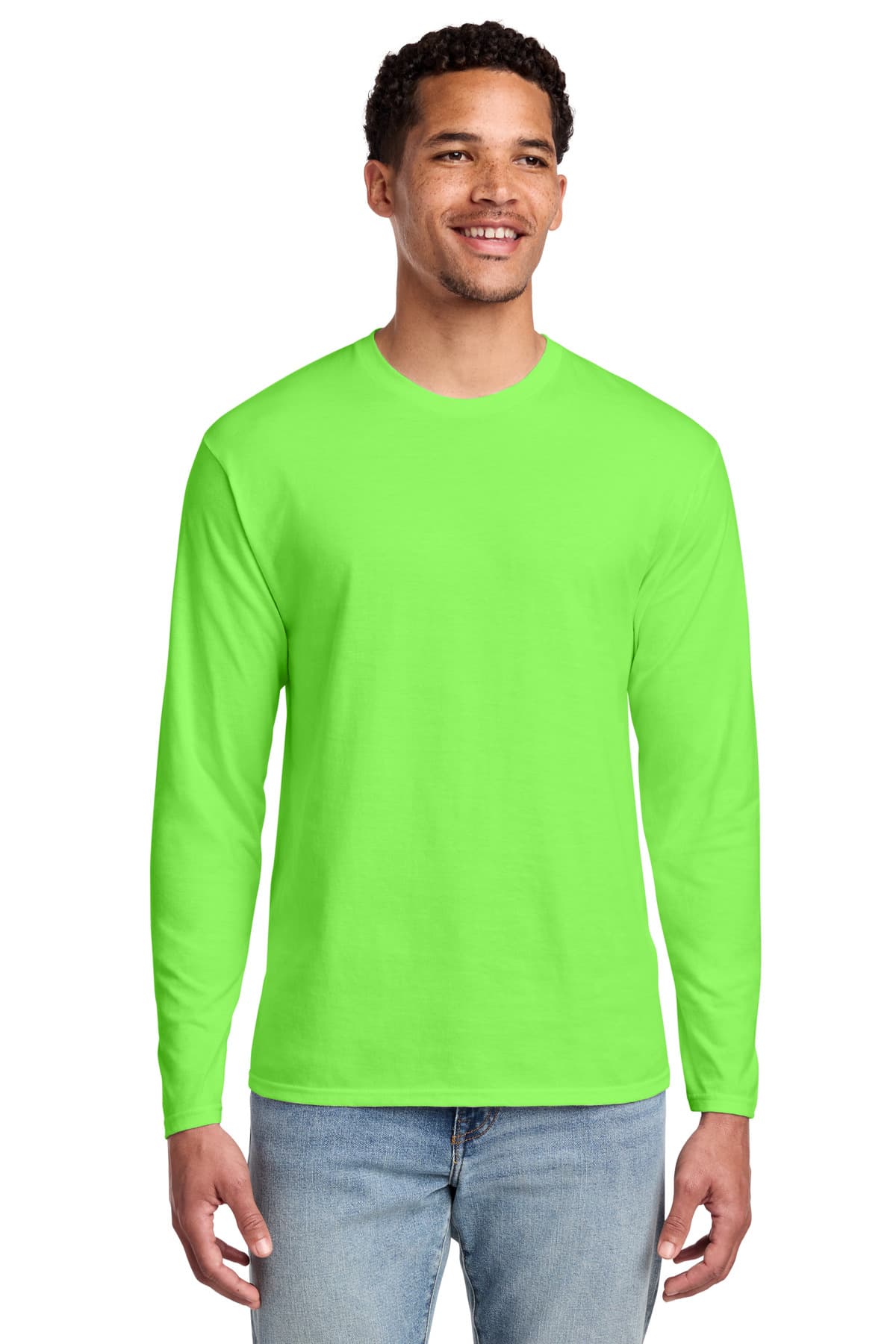 Port & Co ™ Long Sleeve Fan Favorite Tee. PC450LS thumbnail 4