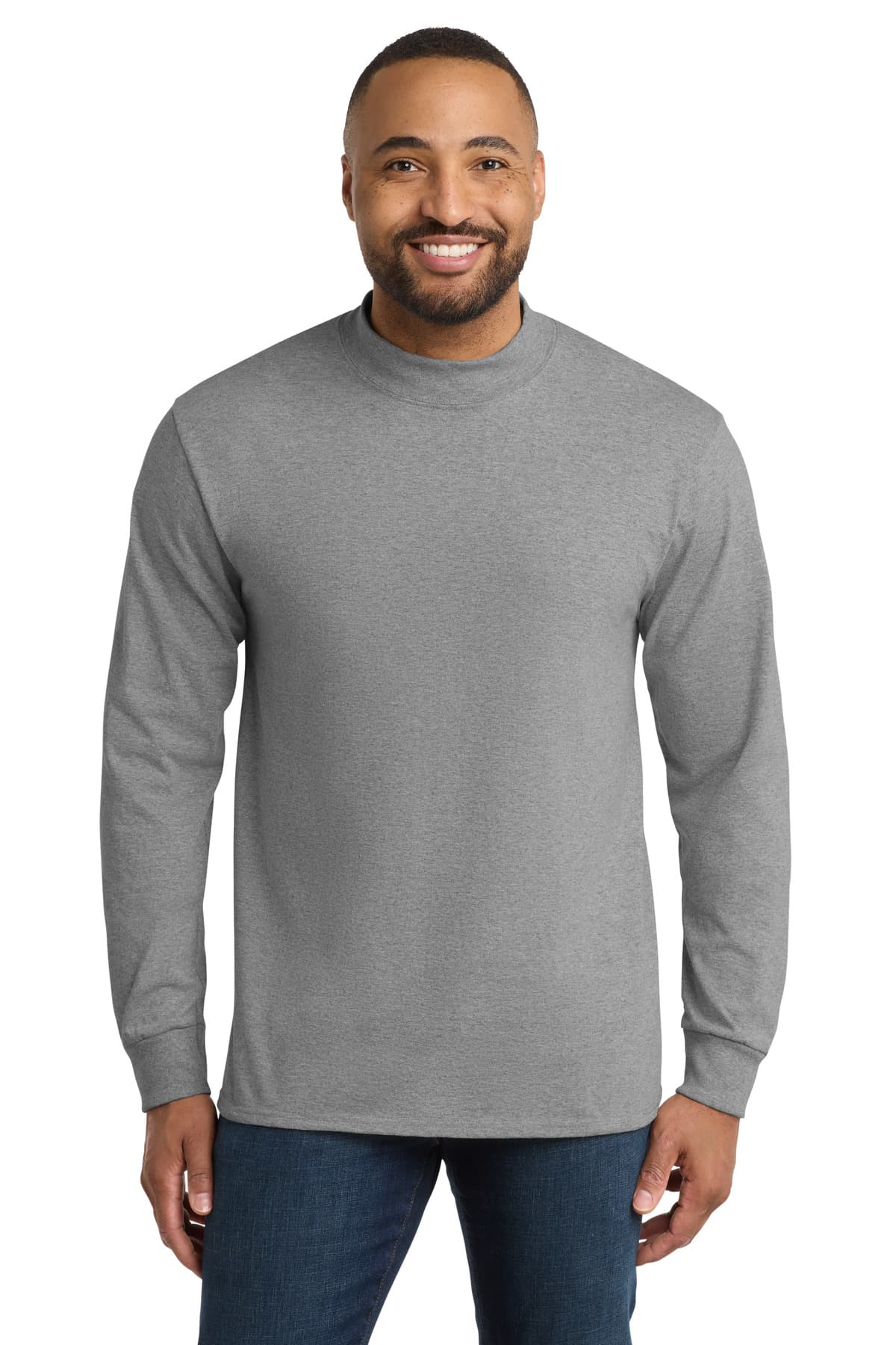 Port & Co  Essential Mock Turtleneck. PC61M thumbnail 3