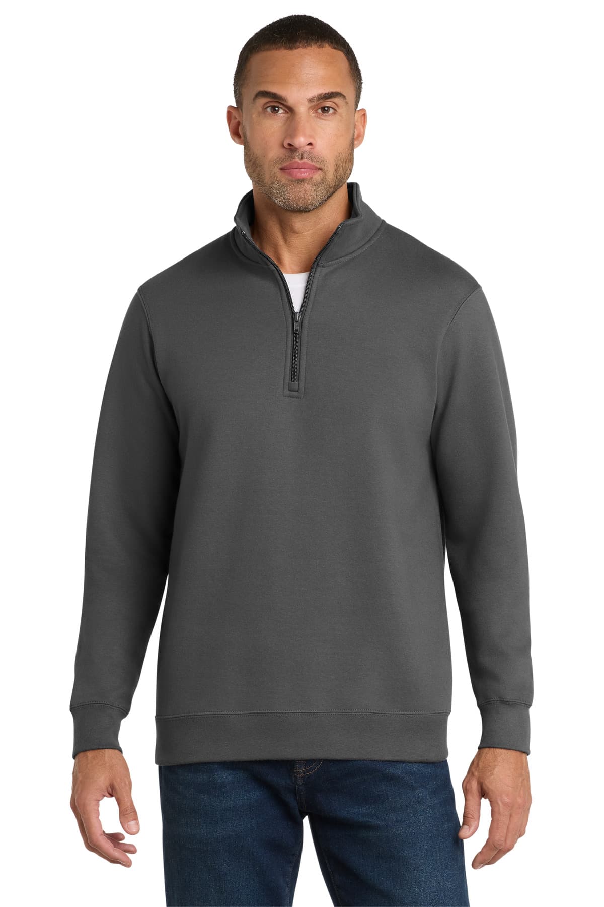 Port & Co  Fan Favorite Fleece 1/4-Zip Pullover Sweatshirt. PC850Q thumbnail 5