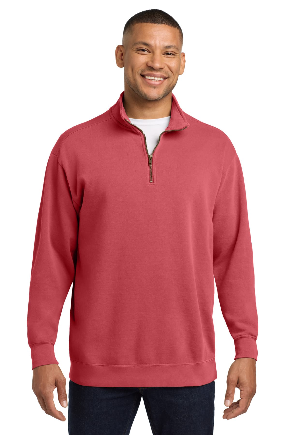 COMFORT COLORS ® Ring Spun 1/4-Zip Sweatshirt. 1580 thumbnail 5