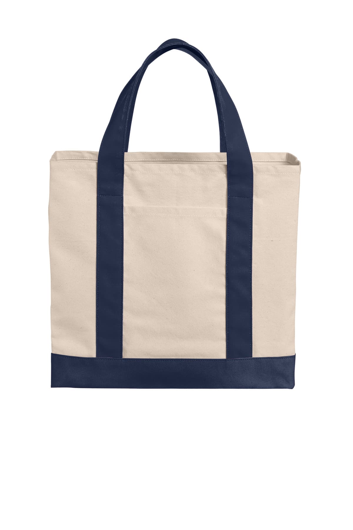 Port Authority ® Cotton Canvas Two-Tone Tote BG429 thumbnail 4