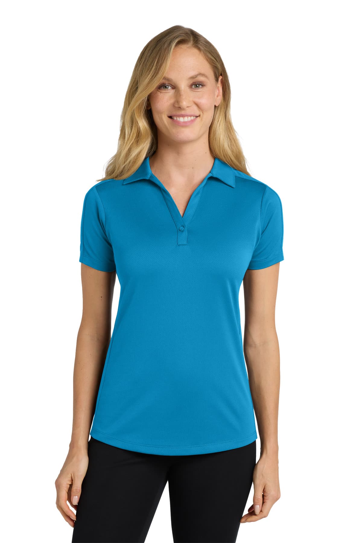 Port Authority ® Women's Diamond Jacquard Polo. L569 thumbnail 3