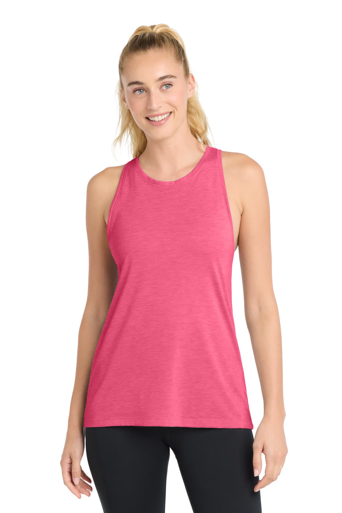 Sport-Tek ® Women's PosiCharge ® Tri-Blend Wicking Tank. LST402 thumbnail 5