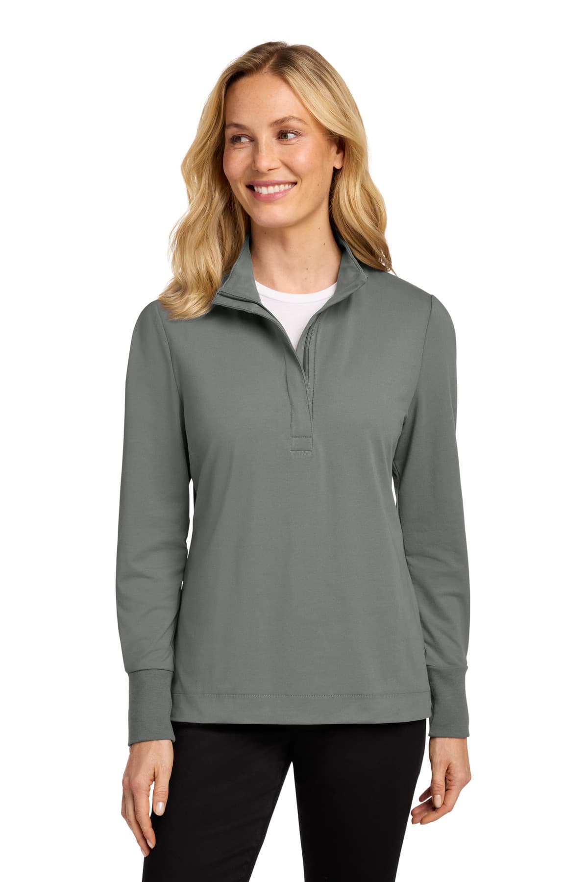 Port Authority ® Women's Fairway Stretch 1/4-Zip LK829 thumbnail 4