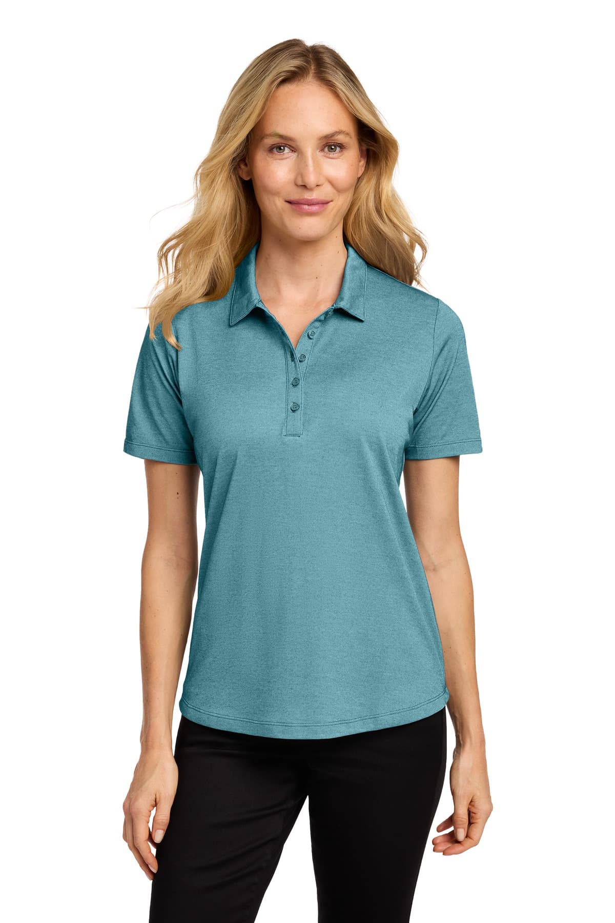Port Authority ® Women's Fine Pique Blend Polo LK830 thumbnail 2