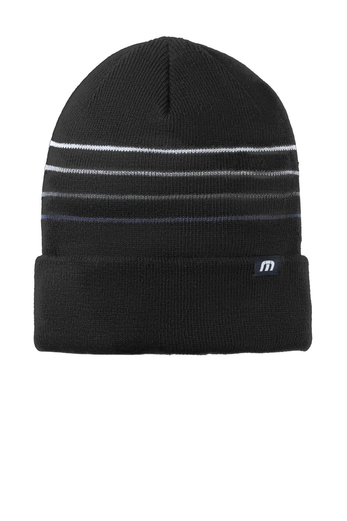 TravisMathew Striped Cuffed Beanie TM1MY393 thumbnail 2