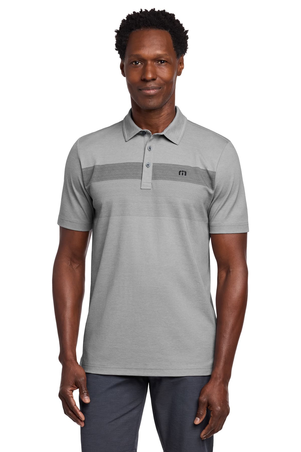TravisMathew Coastal Chest Stripe Polo TM1MY402 thumbnail 4