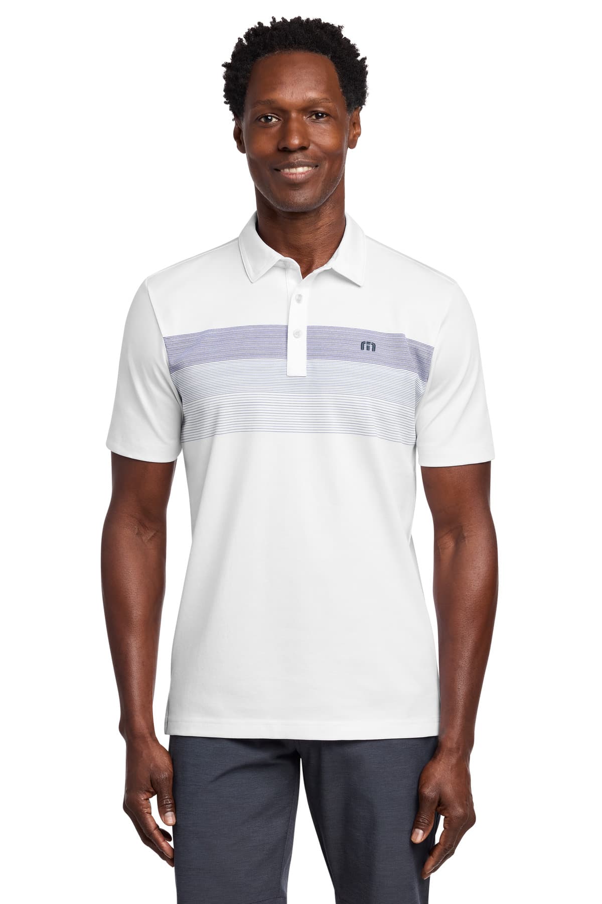 TravisMathew Coastal Chest Stripe Polo TM1MY402 thumbnail 5