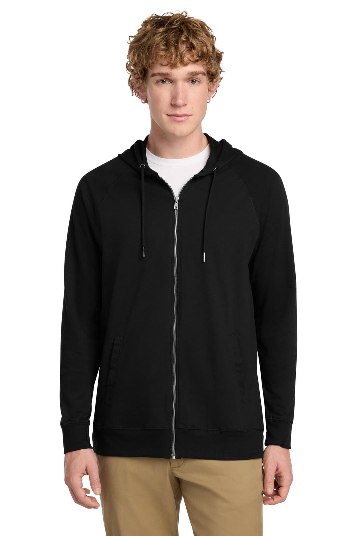 District ® Featherweight French Terry  Full-Zip Hoodie DT573 thumbnail 2