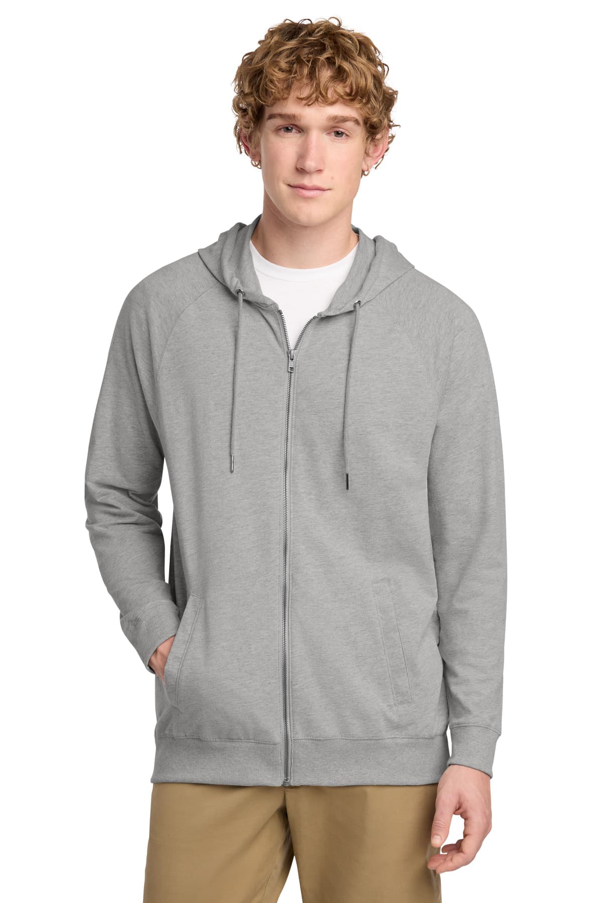 District ® Featherweight French Terry  Full-Zip Hoodie DT573 thumbnail 4