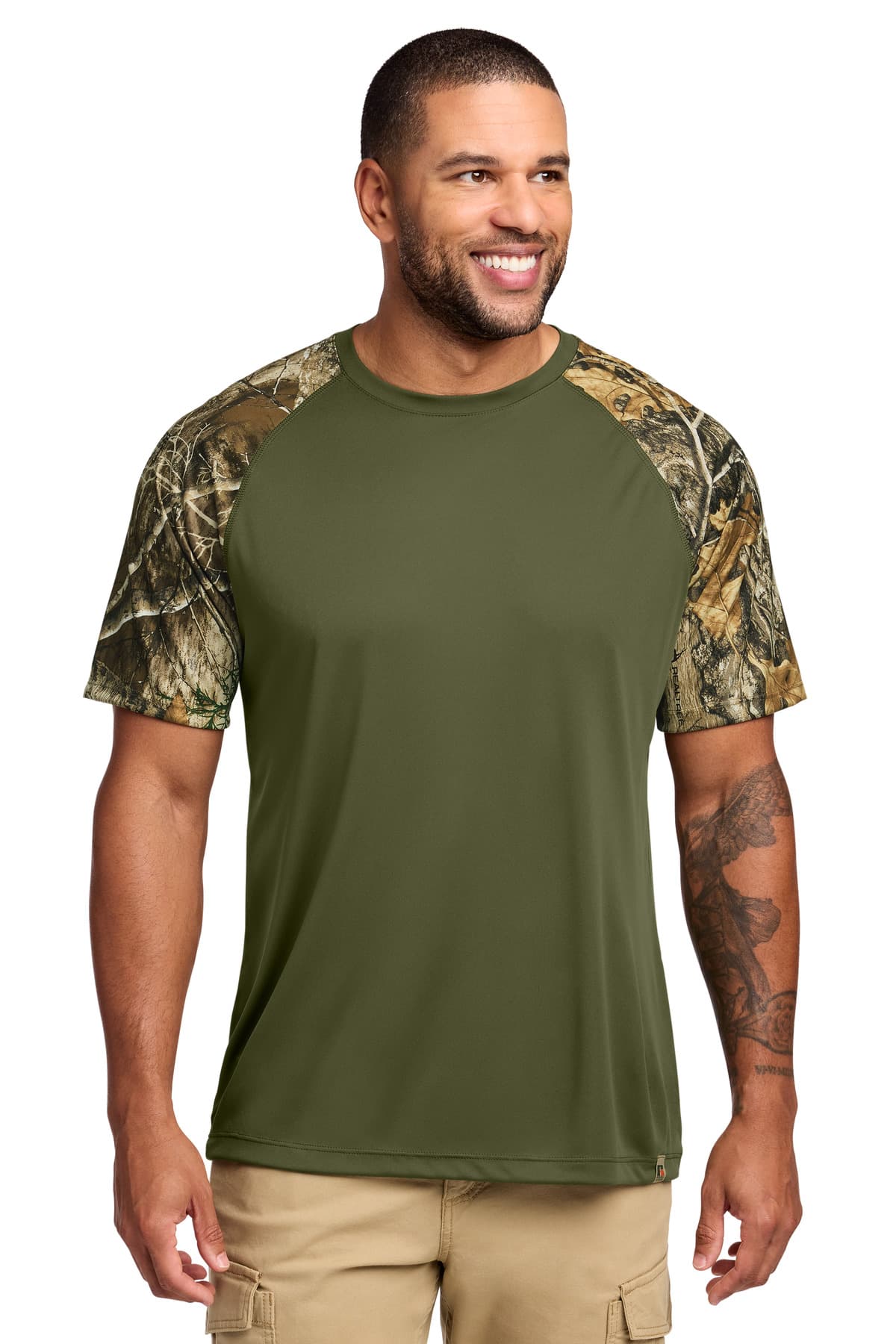 Russell Outdoors  Realtree ® Colorblock Performance Tee RU151 thumbnail 4