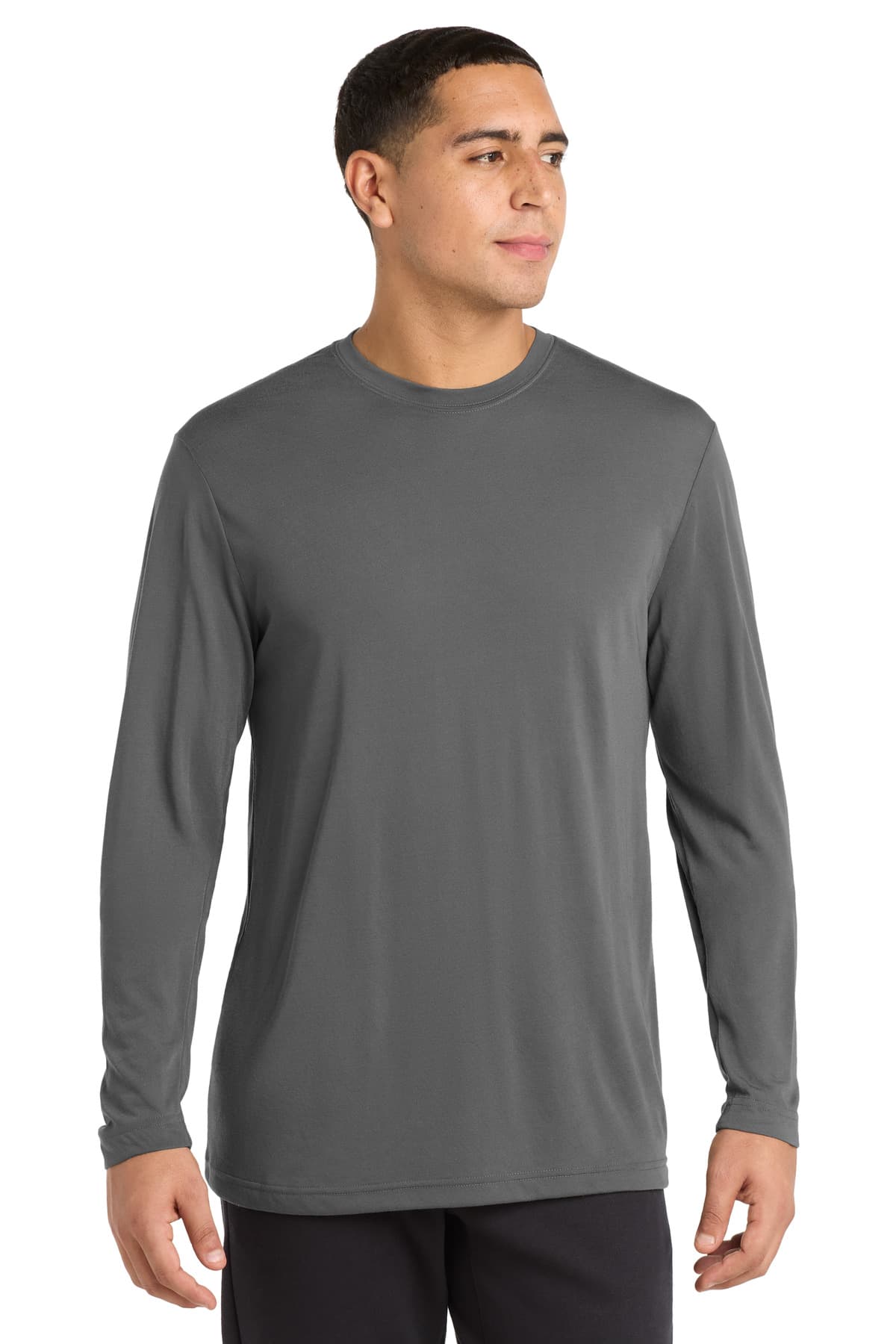Sport-Tek ® Long Sleeve PosiCharge ® Competitor  Cotton Touch  Tee. ST450LS thumbnail 3