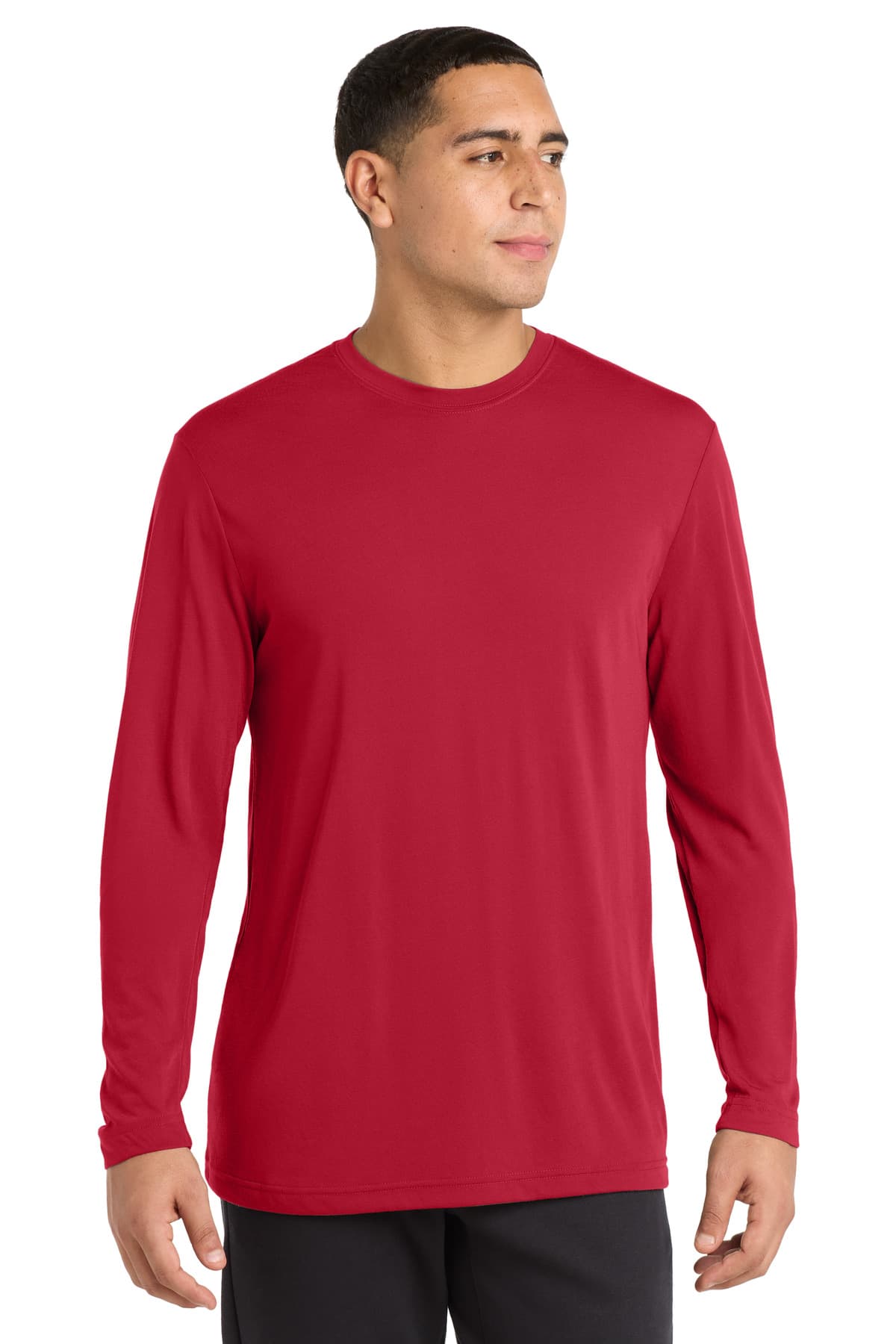 Sport-Tek ® Long Sleeve PosiCharge ® Competitor  Cotton Touch  Tee. ST450LS thumbnail 4