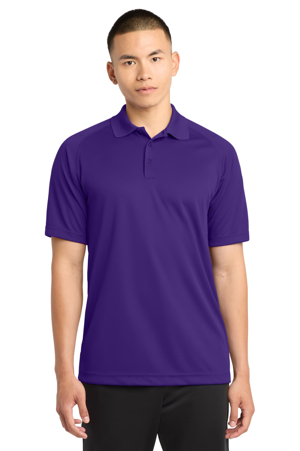 Sport-Tek ® Dry Zone ® Raglan Polo. T475 thumbnail 5