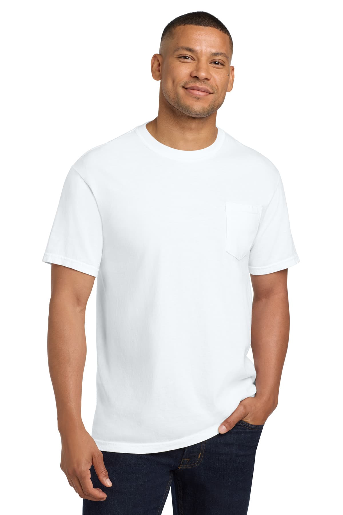 COMFORT COLORS ® Heavyweight Ring Spun Pocket Tee. 6030 thumbnail 2