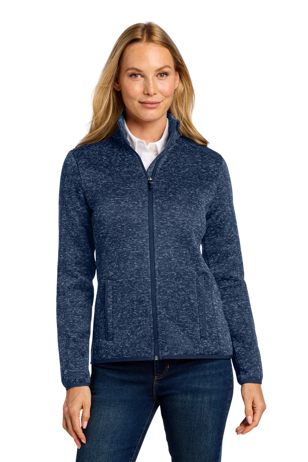 Port Authority ® Women's Sweater Fleece Jacket. L232 thumbnail 5