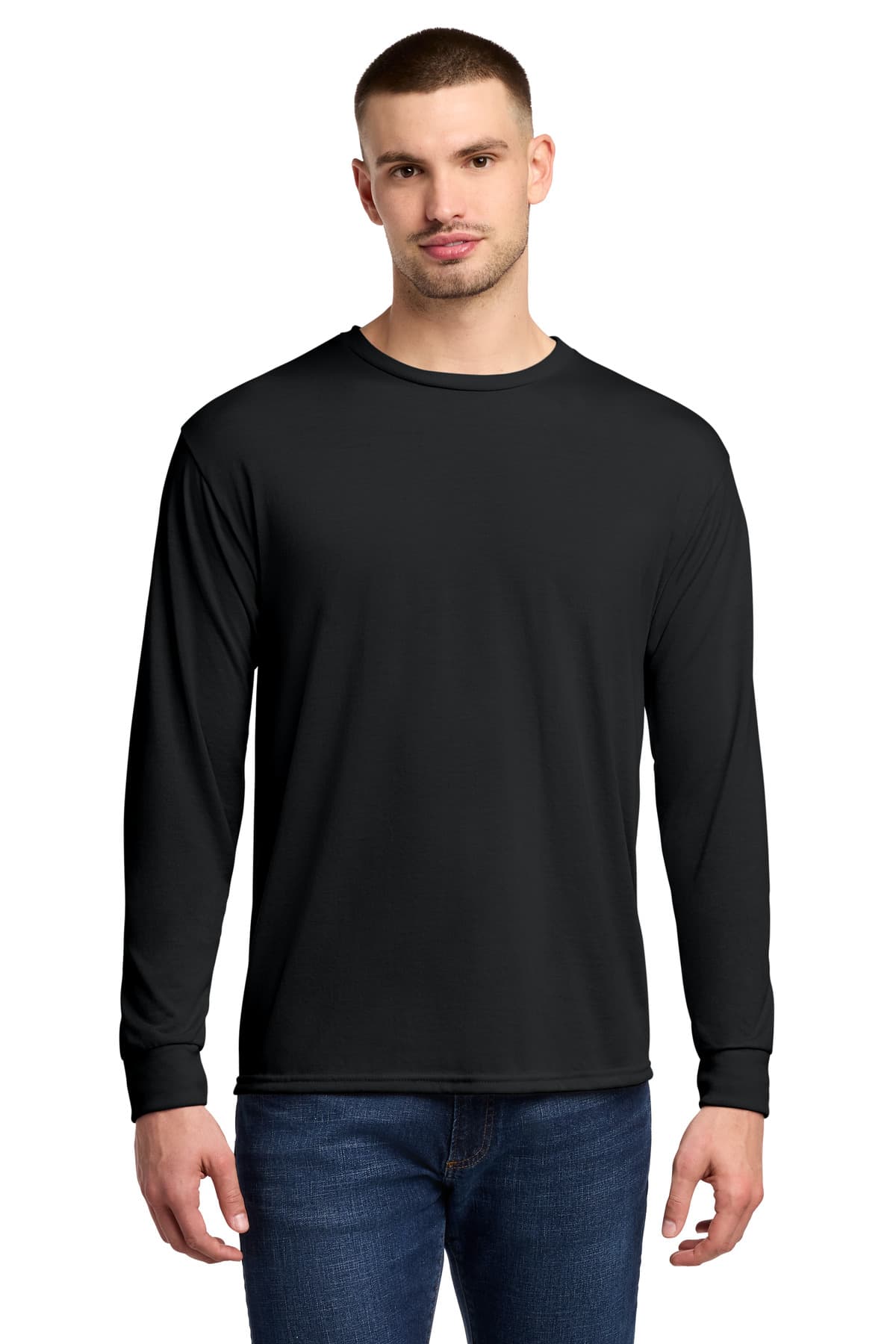 Jerzees ® Dri-Power ® 100% Polyester Long Sleeve T-Shirt 21LS thumbnail 3