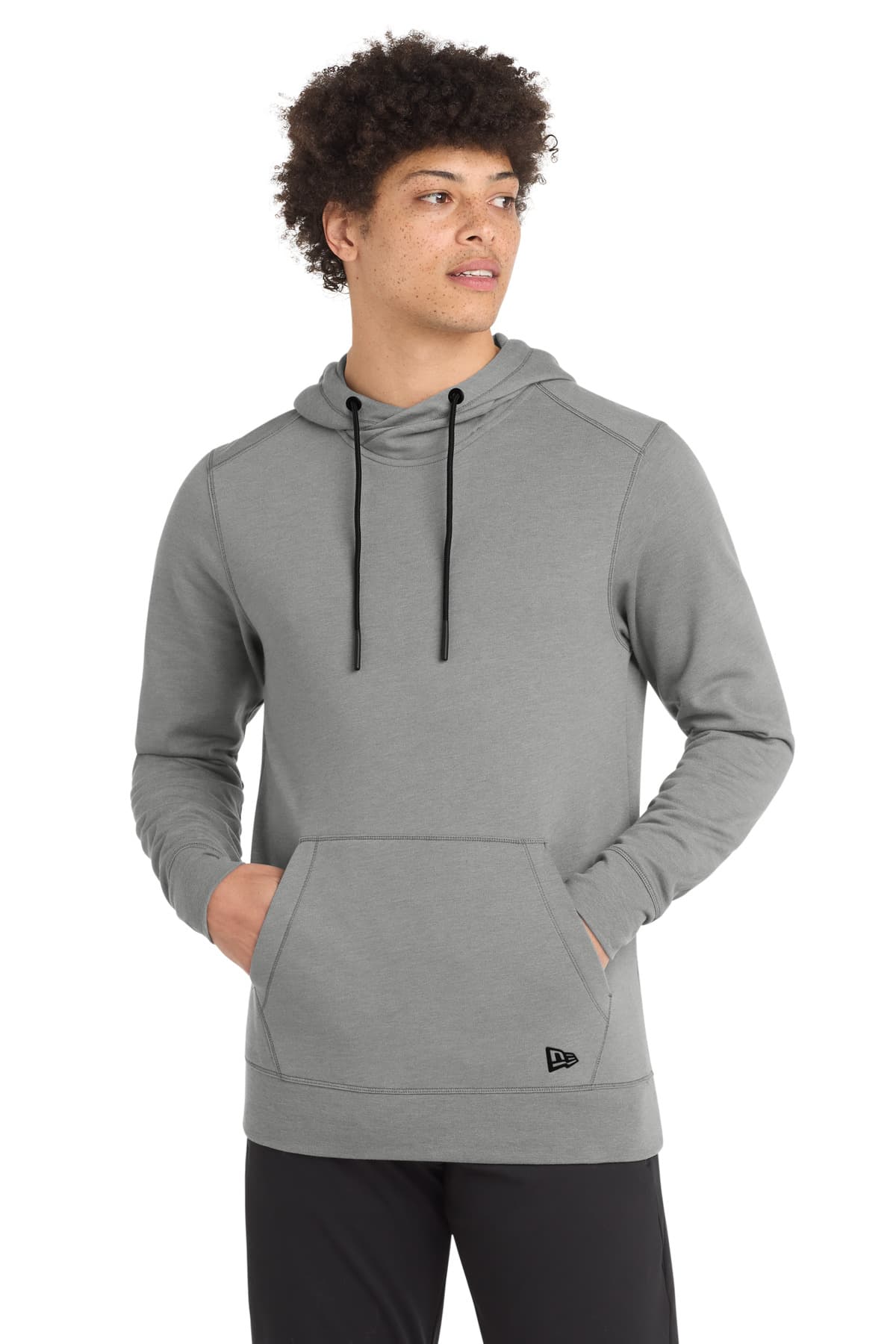 New Era ® Tri-Blend Fleece Pullover Hoodie. NEA510 thumbnail 5