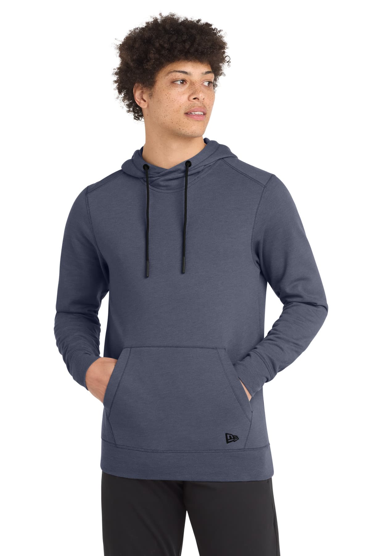 New Era ® Tri-Blend Fleece Pullover Hoodie. NEA510 thumbnail 3