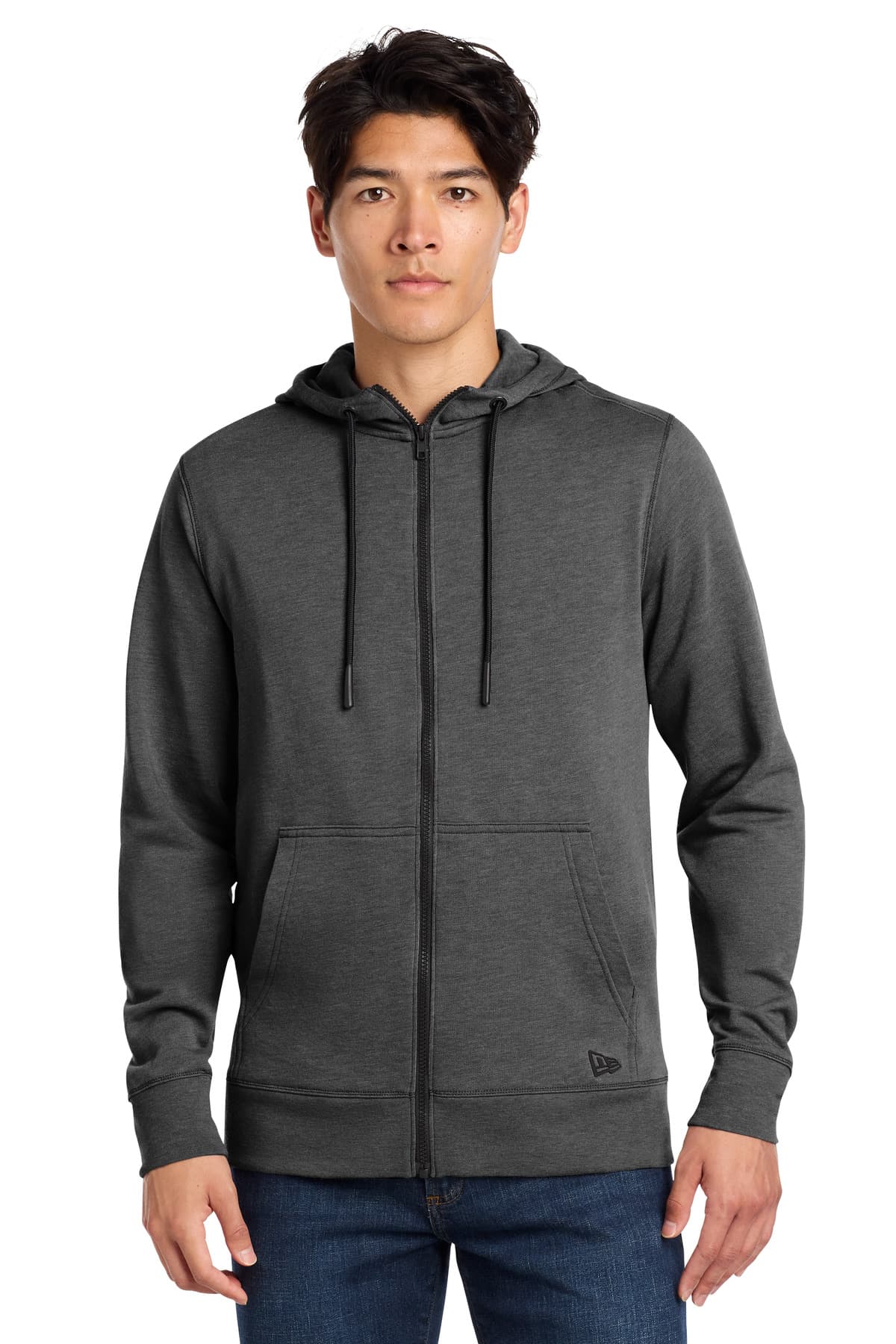 New Era ® Tri-Blend Fleece Full-Zip Hoodie NEA511 thumbnail 2
