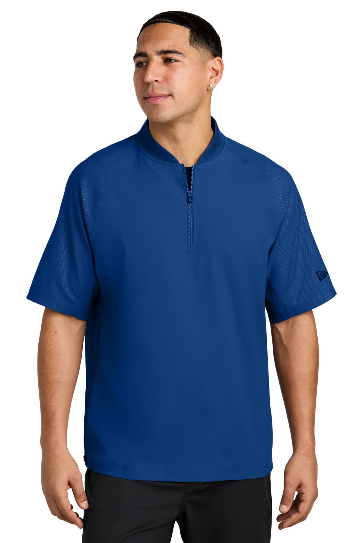 New Era ® Cage Short Sleeve 1/4-Zip Jacket. NEA600 thumbnail 5