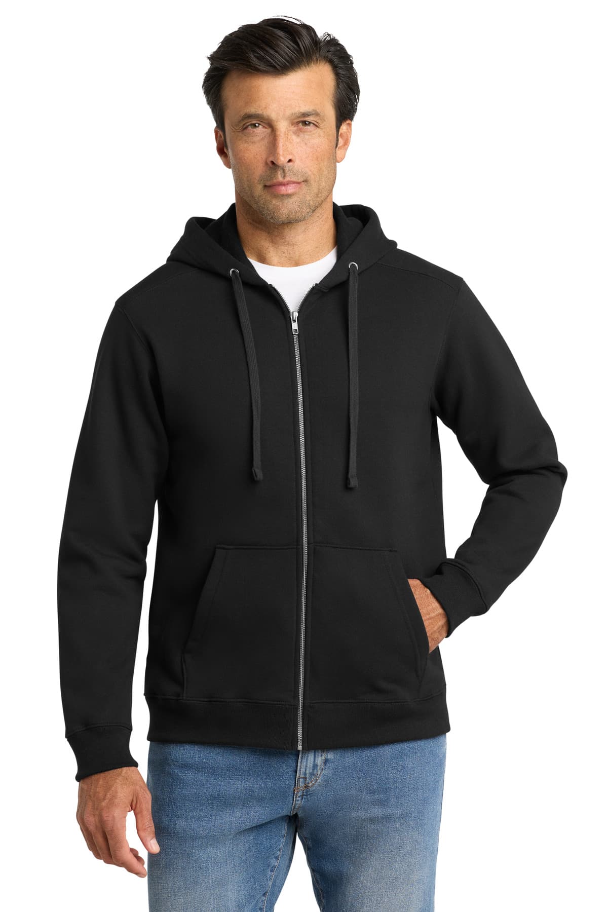 Volunteer Knitwear  Chore Fleece Full-Zip Hoodie VL130ZH thumbnail 3