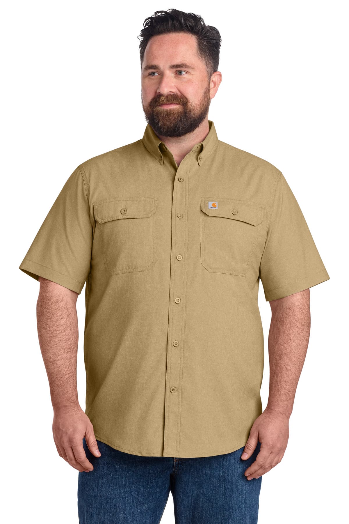 Carhartt Force ® Solid Short Sleeve Shirt CT105292 thumbnail 3