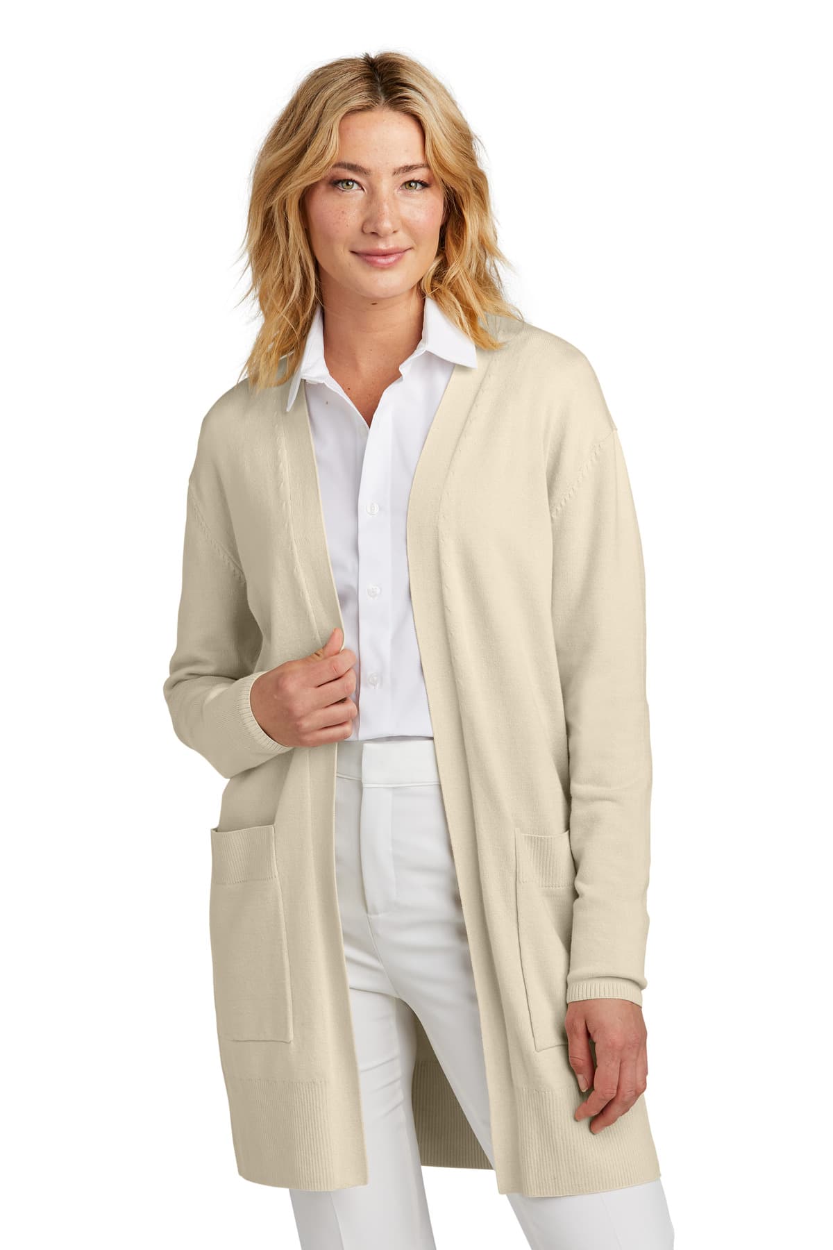 Mercer+Mettle ® Women's Open-Front Cardigan Sweater MM3023 thumbnail 2