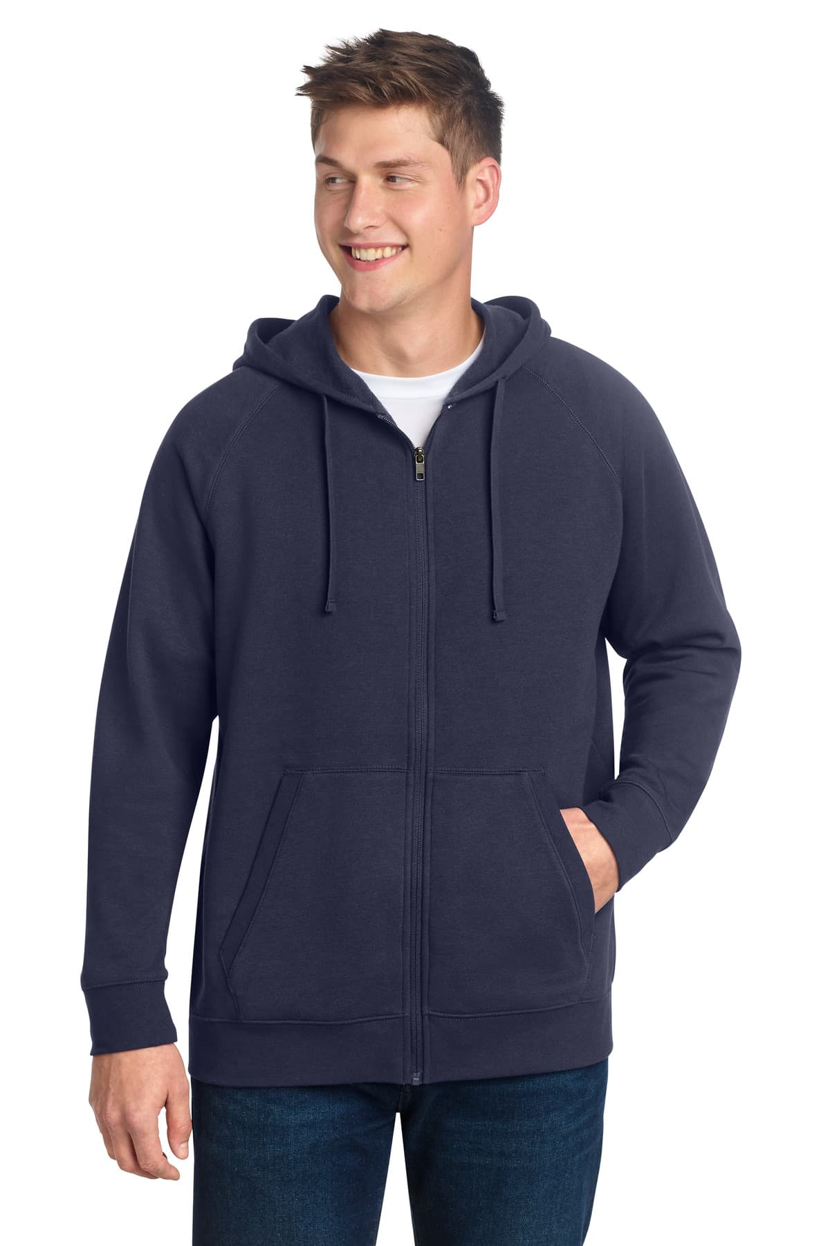 Sport-Tek ® Drive Fleece Hooded Full-Zip STF201 thumbnail 4