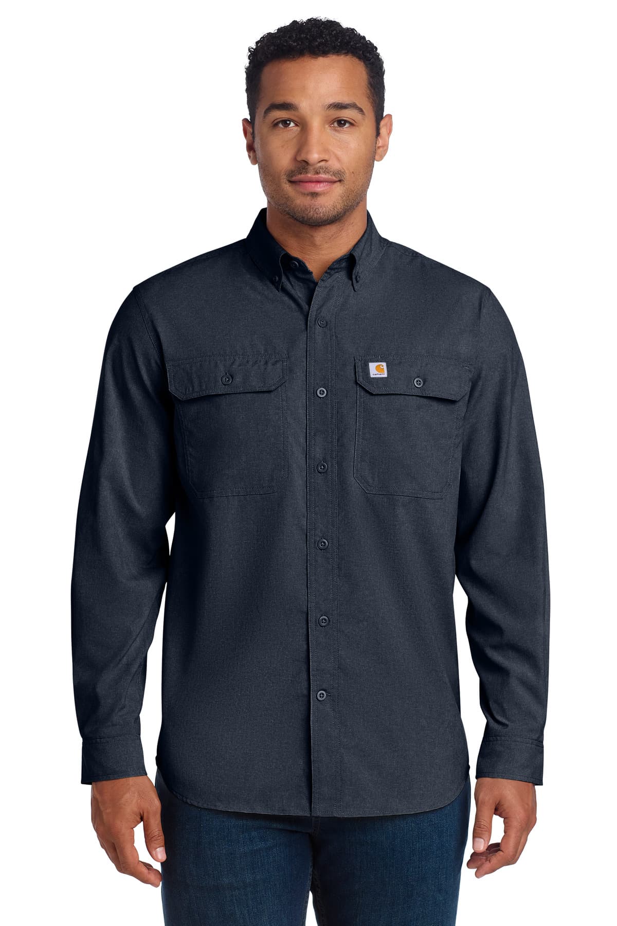 Carhartt Force ® Solid Long Sleeve Shirt CT105291 thumbnail 4