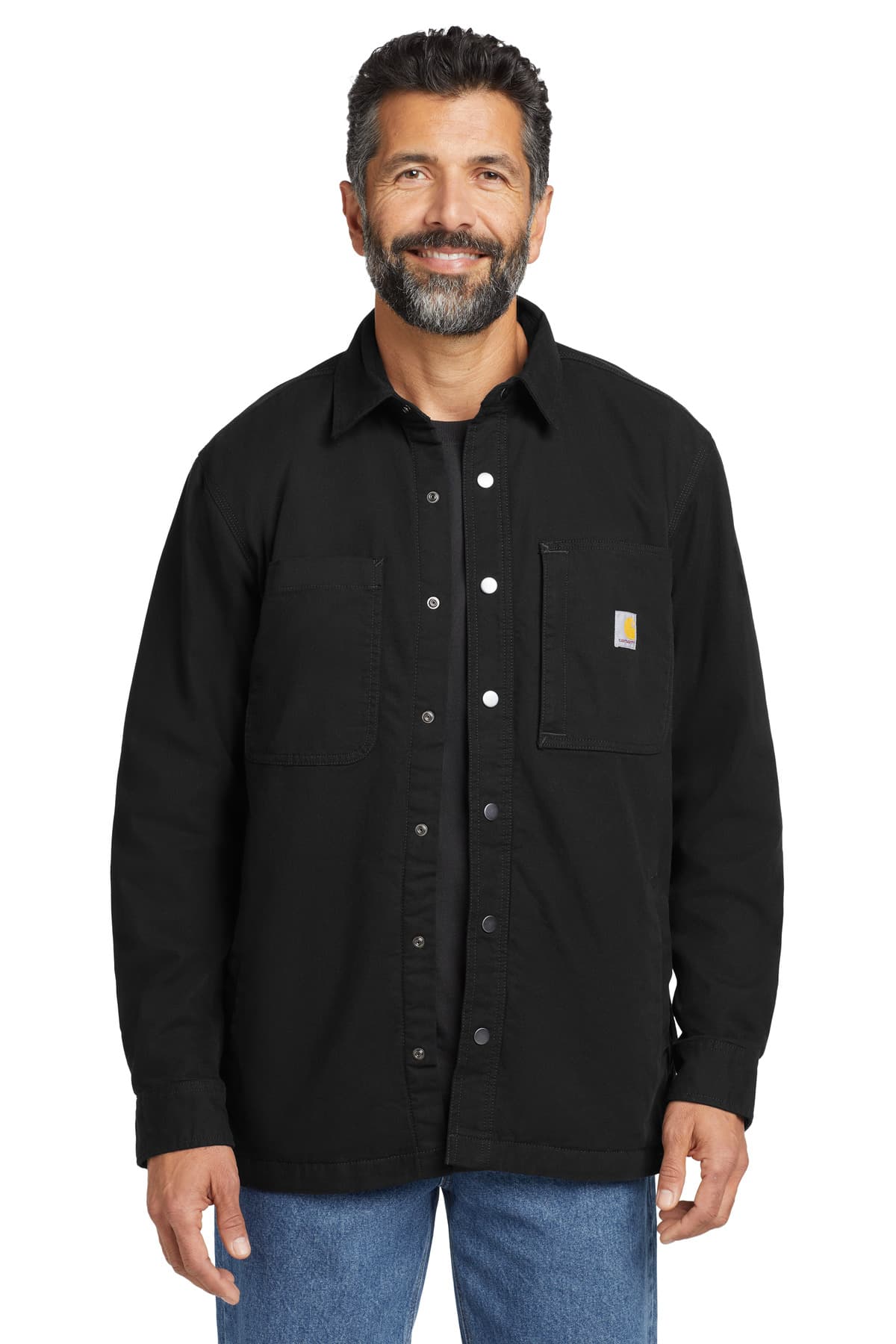 Carhartt ® Rugged Flex ® Fleece-Lined Shirt Jac CT105532 thumbnail 2