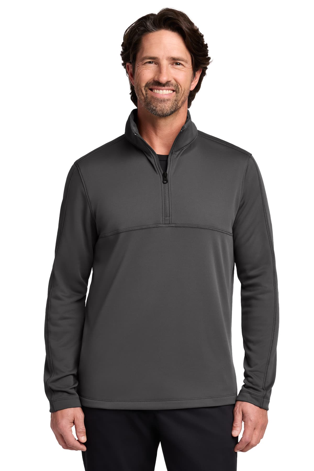 Port Authority ® Smooth Fleece 1/4-Zip F804 thumbnail 3