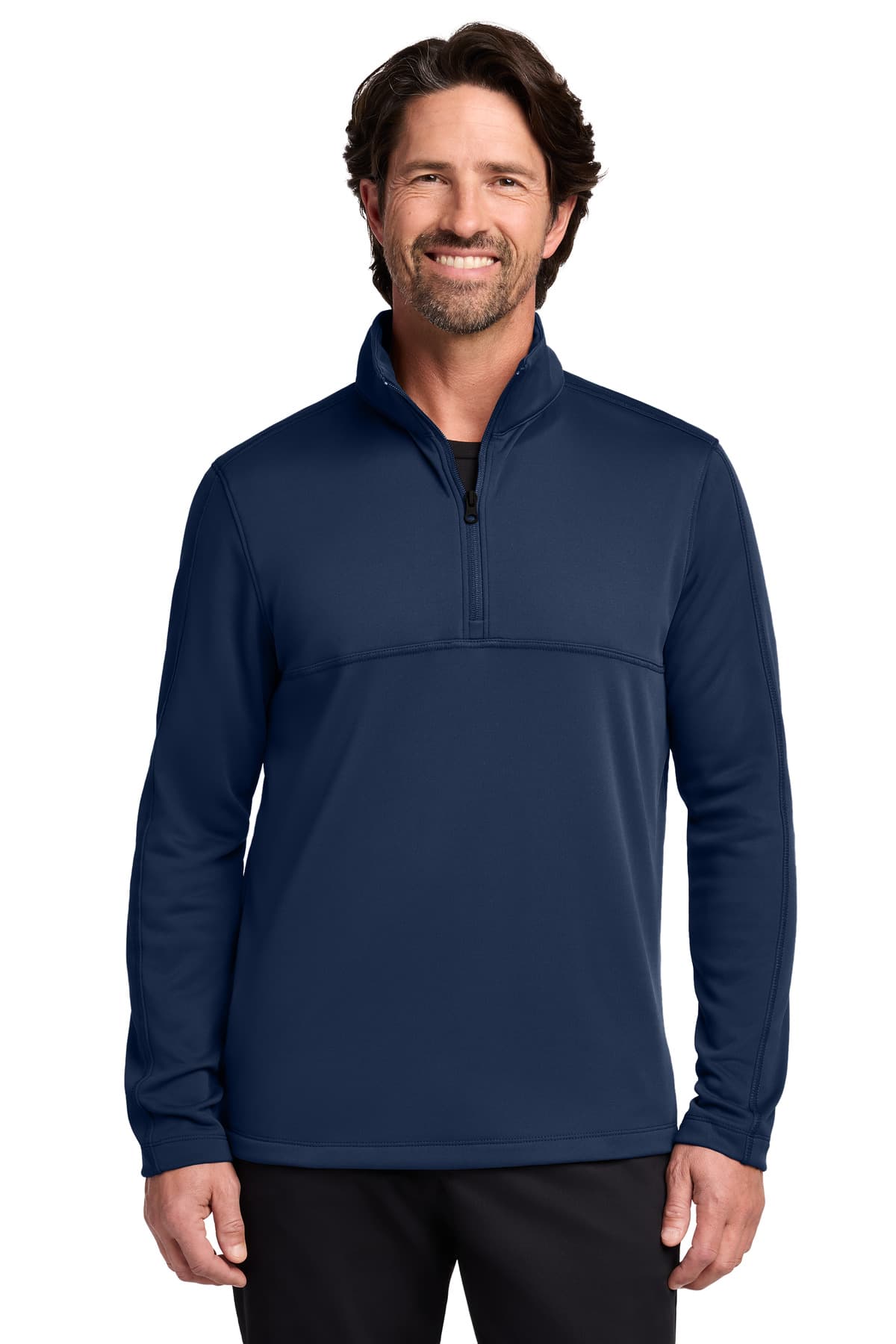 Port Authority ® Smooth Fleece 1/4-Zip F804 thumbnail 4