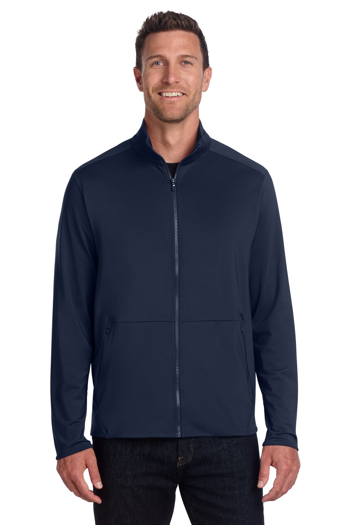 Port Authority ® Accord Stretch Fleece Full-Zip K595 thumbnail 3