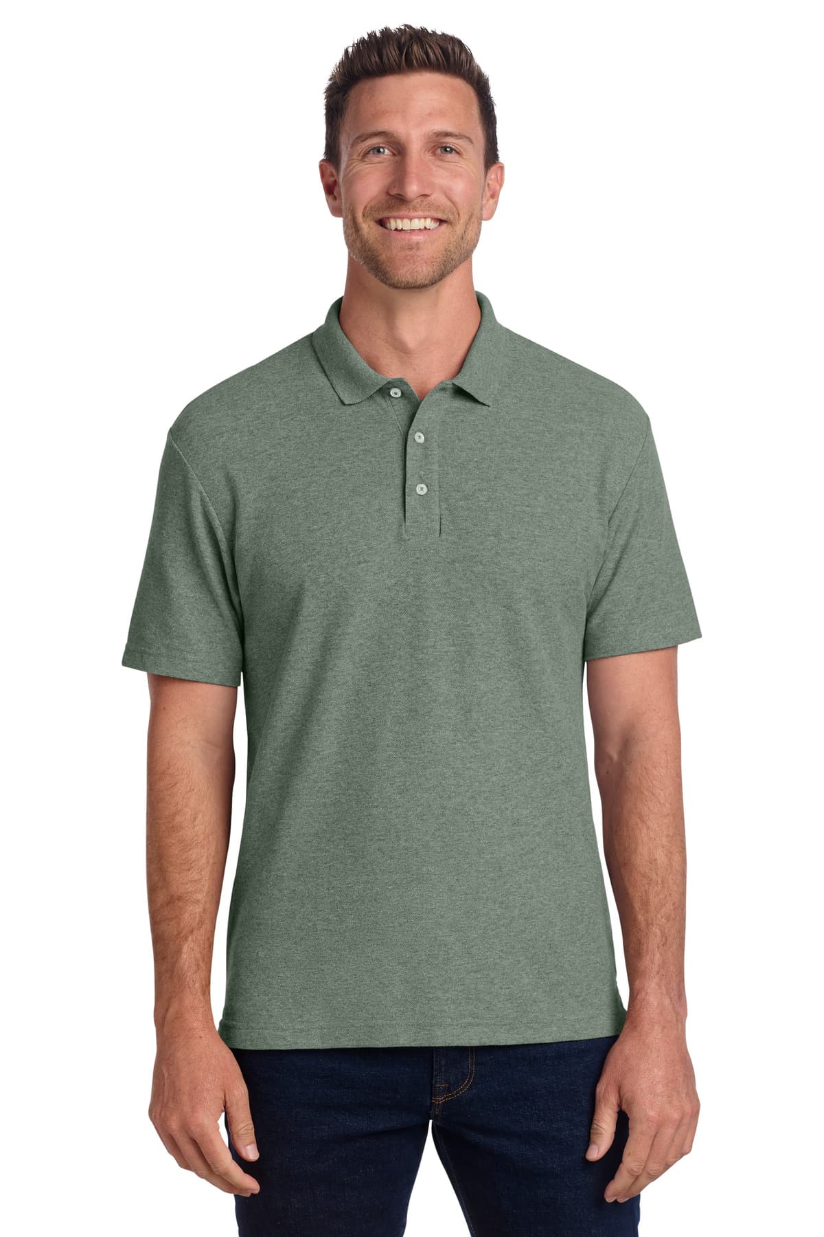 Port Authority ® C-FREE ® Cotton Blend Pique Polo K867 thumbnail 5