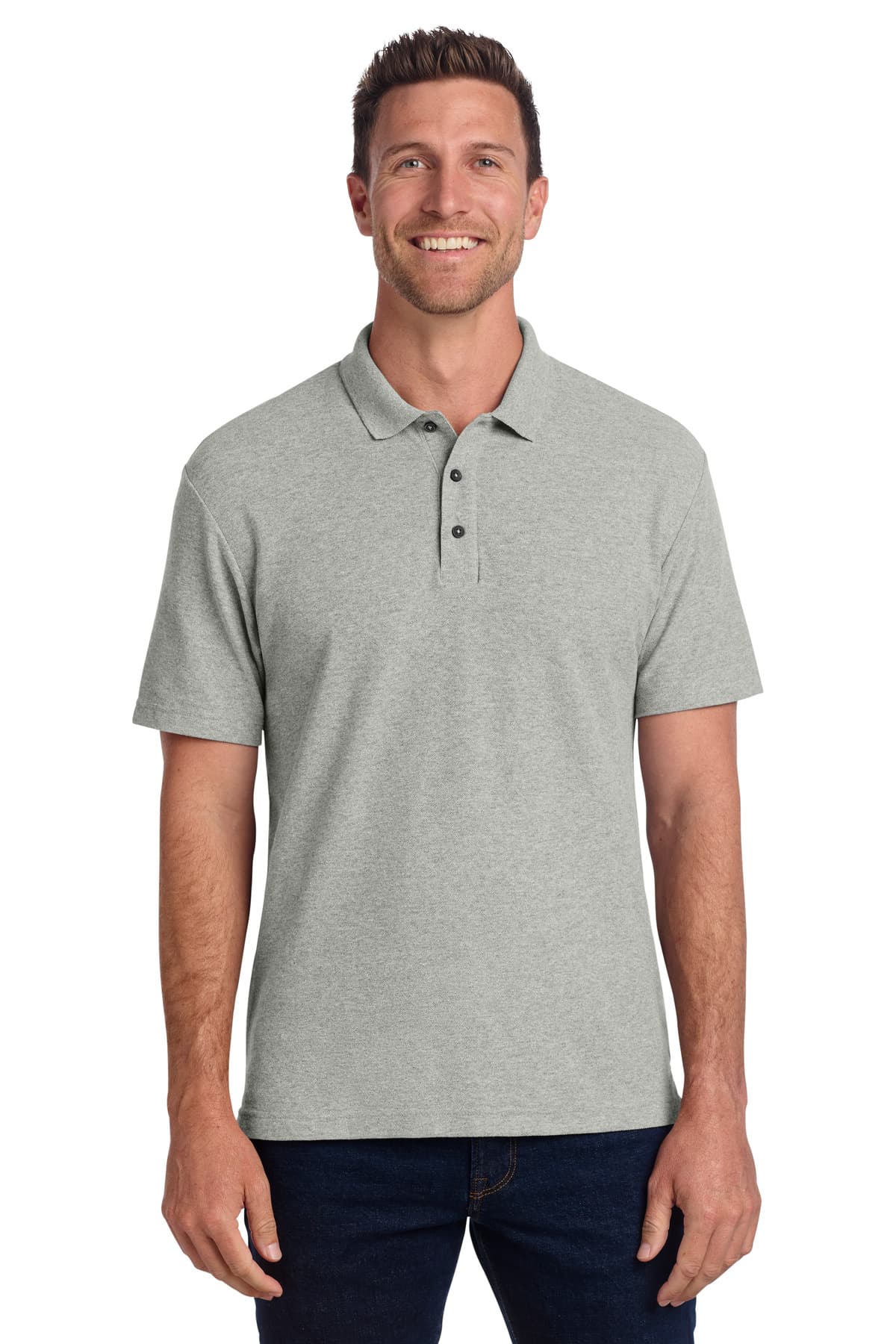 Port Authority ® C-FREE ® Cotton Blend Pique Polo K867 thumbnail 2