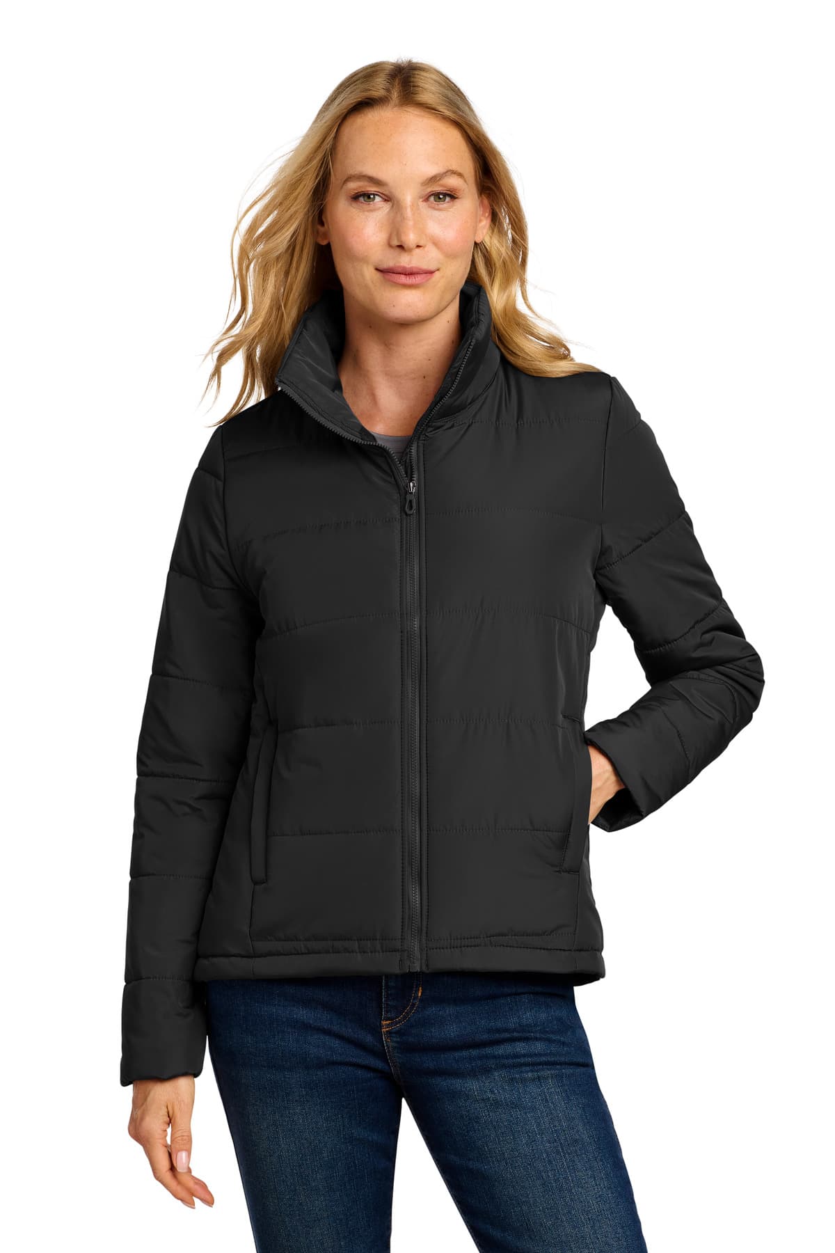Port Authority ® Women's Puffer Jacket L852 thumbnail 2