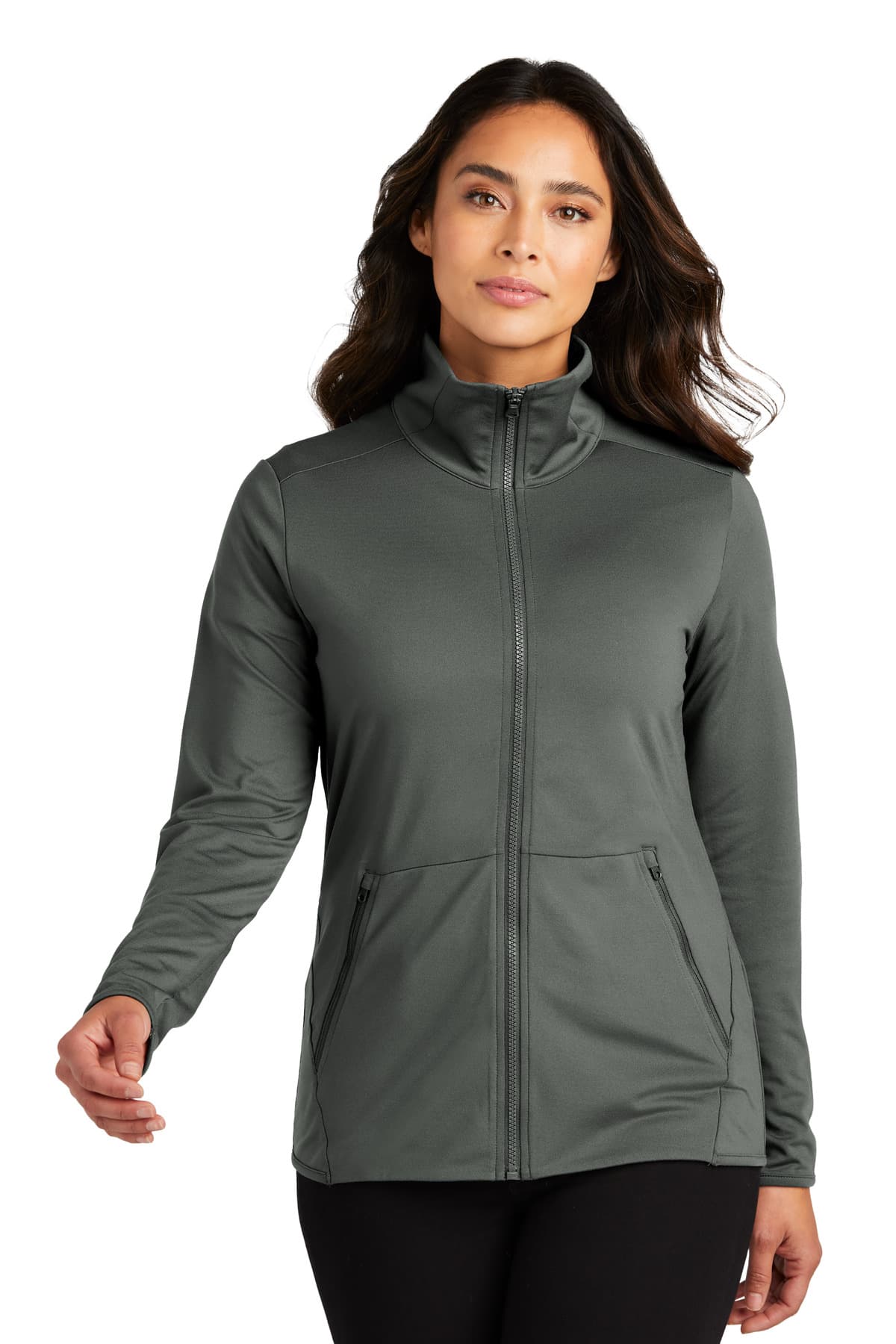 Port Authority ® Women's Accord Stretch Fleece Full-Zip LK595 thumbnail 5