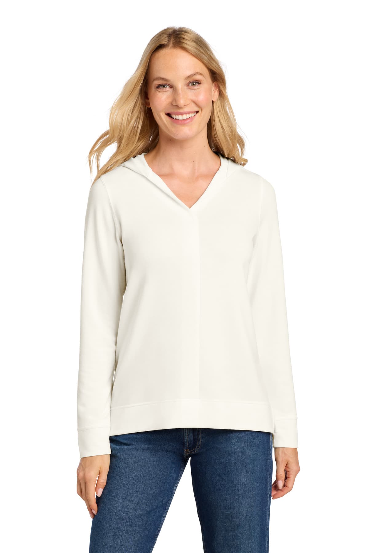 Port Authority ® Women's Microterry Pullover Hoodie LK826 thumbnail 2