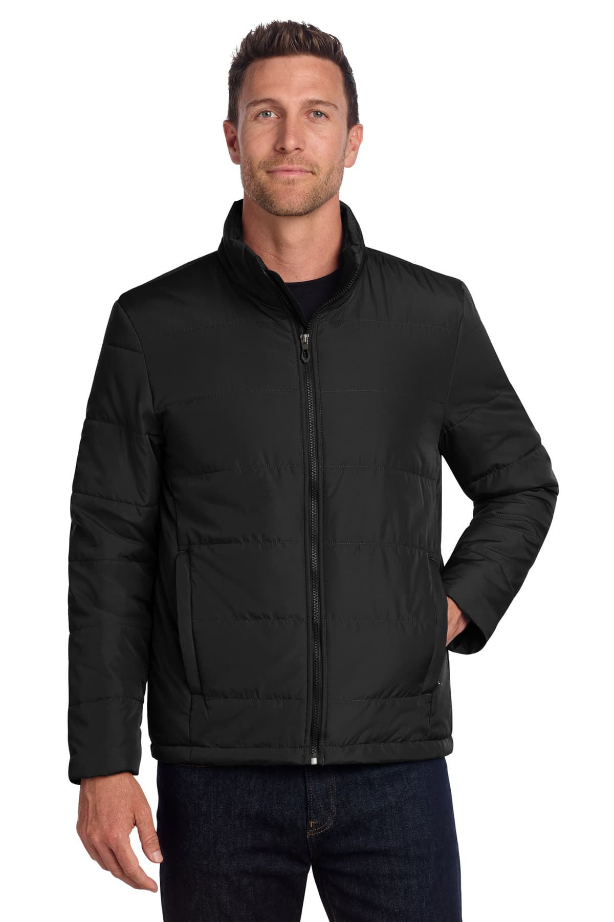 Port Authority ® Puffer Jacket J852 thumbnail 3