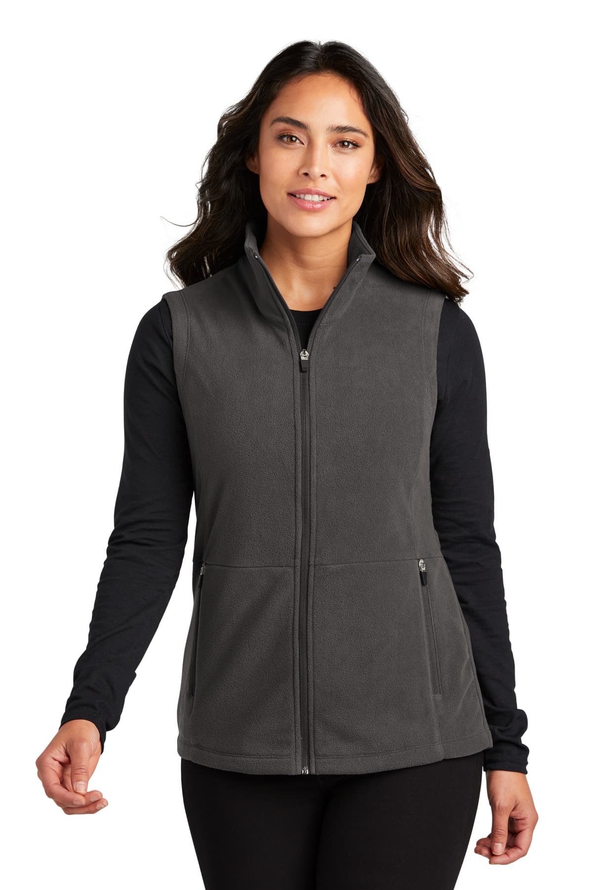 Port Authority ® Women's Accord Microfleece Vest L152 thumbnail 4