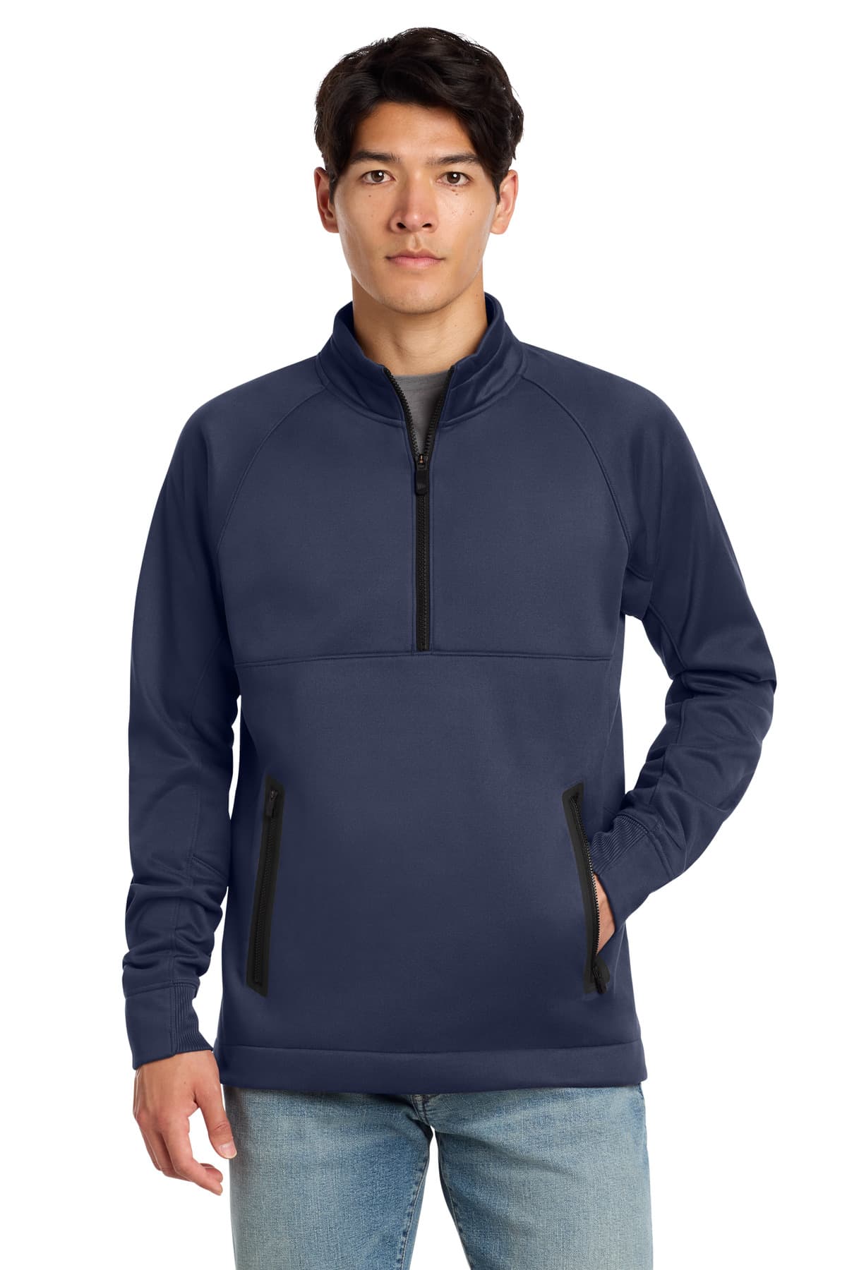 New Era ® Venue Fleece 1/4-Zip Pullover. NEA523 thumbnail 4