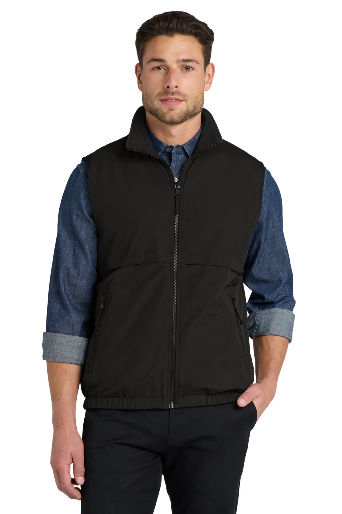 Port Authority ® Reversible Charger Vest. J7490 thumbnail 2