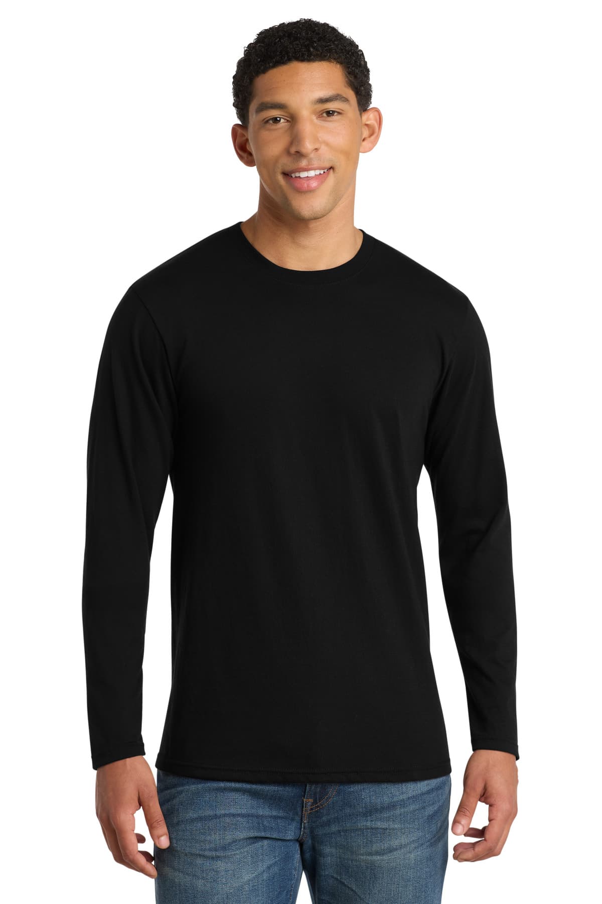 Port & Co  Long Sleeve Fan Favorite  Blend Tee. PC455LS thumbnail 5